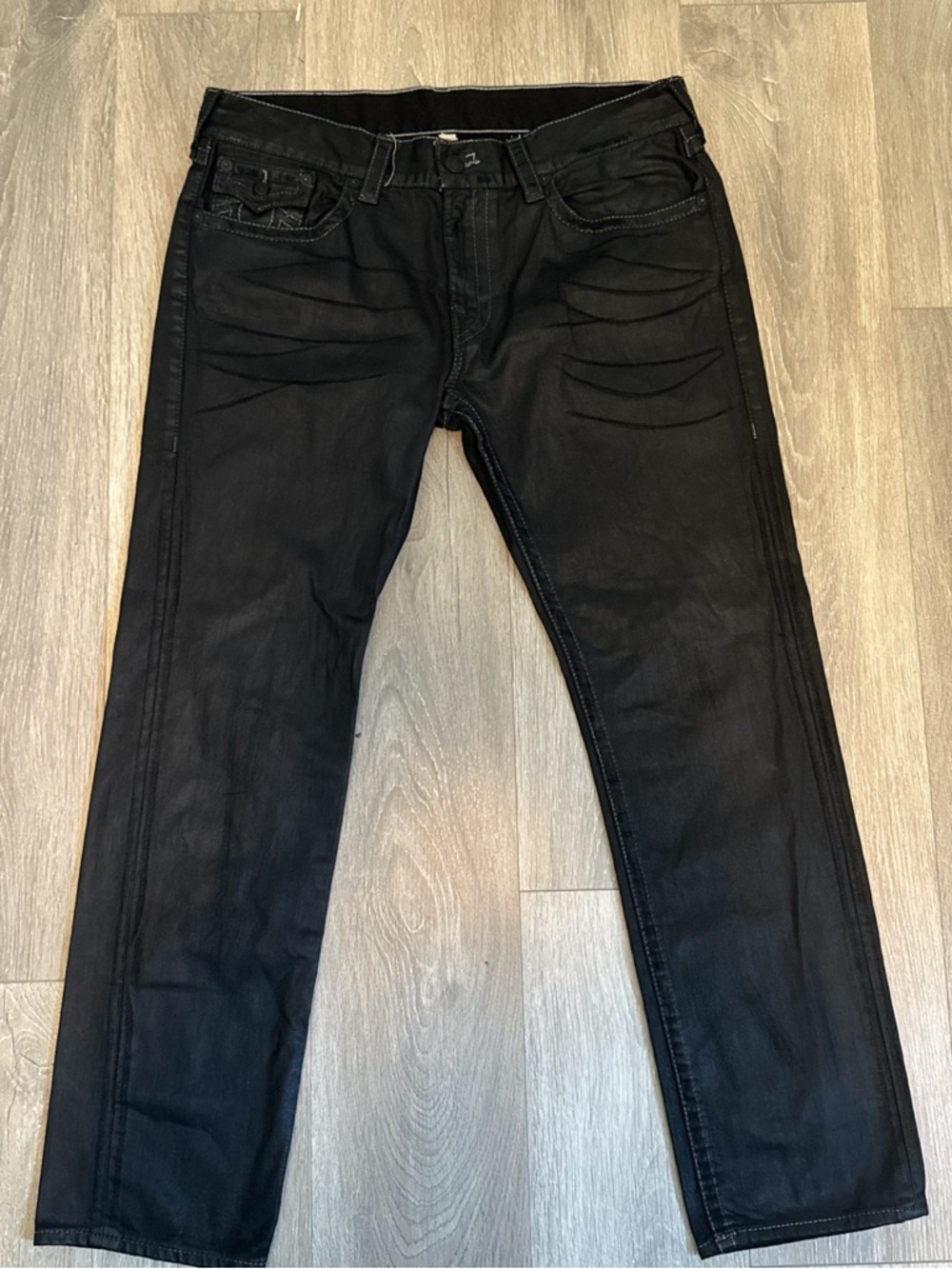 True religion Slim Straight Men's Black Jeans – Modern Everyday Style